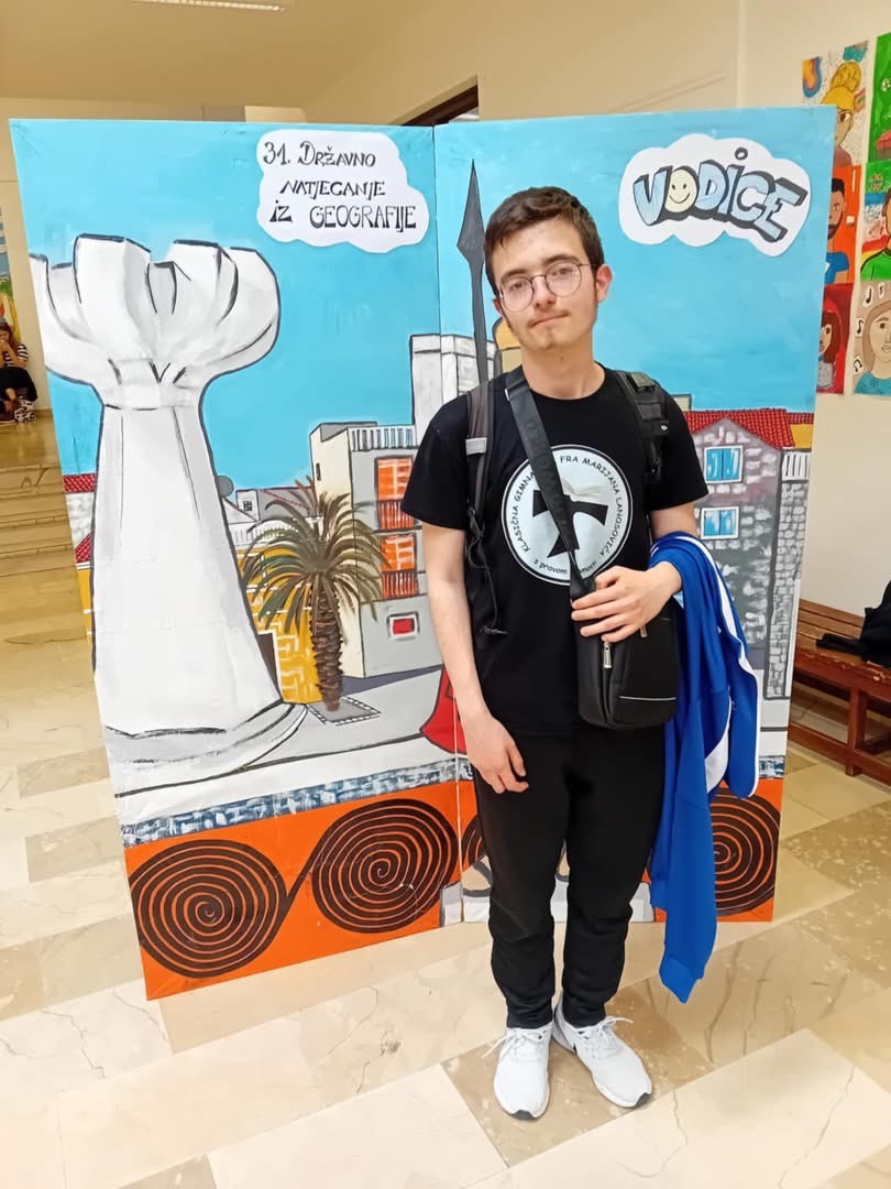 Josip Krpan iz Slavonskog Broda pozvan na kvalifikacije za Svjetsku geografsku olimpijadu!