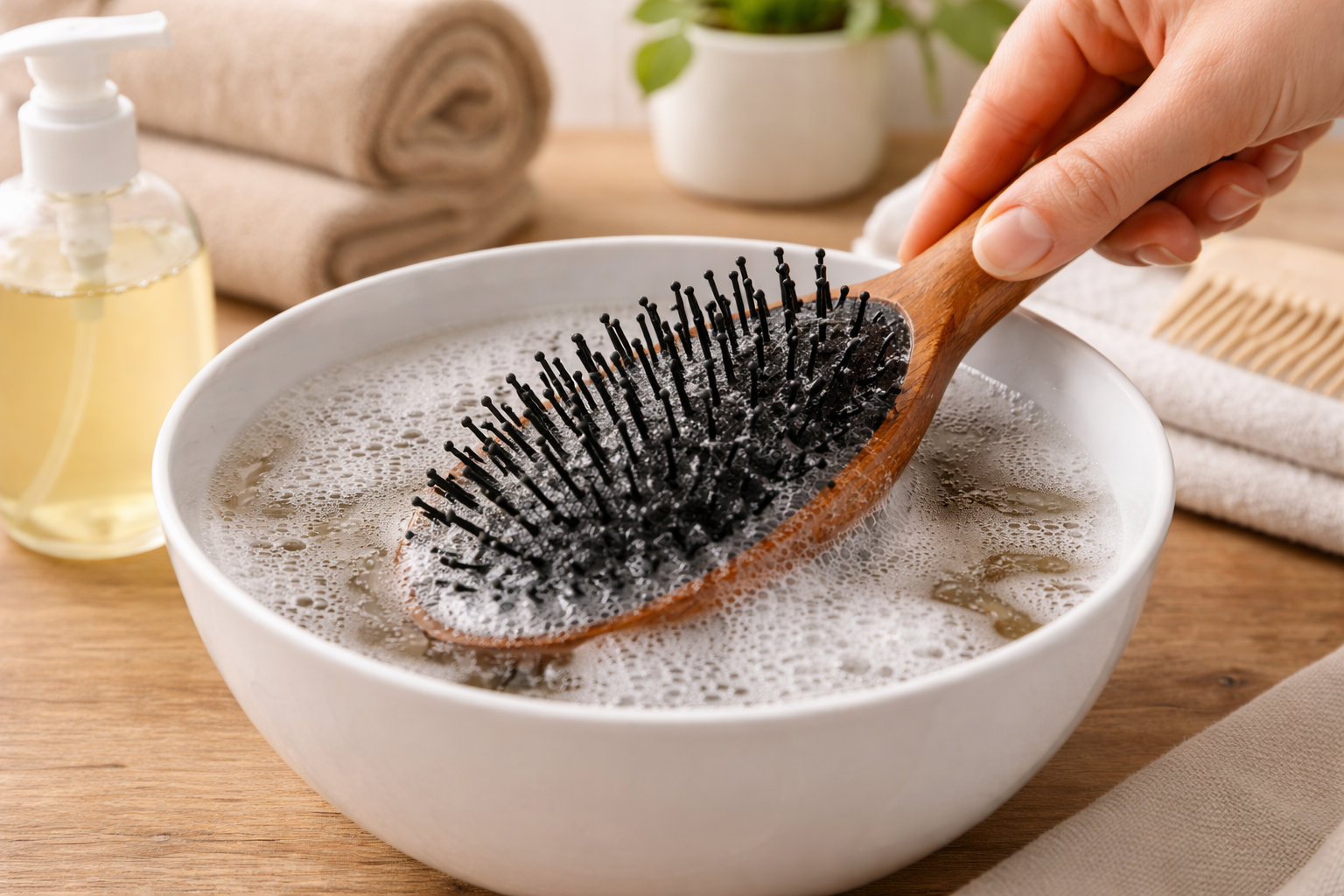 Ne perete četke za kosu ispravno: Ovaj jednostavan trik uklanja masnoću za 60 sekundi!