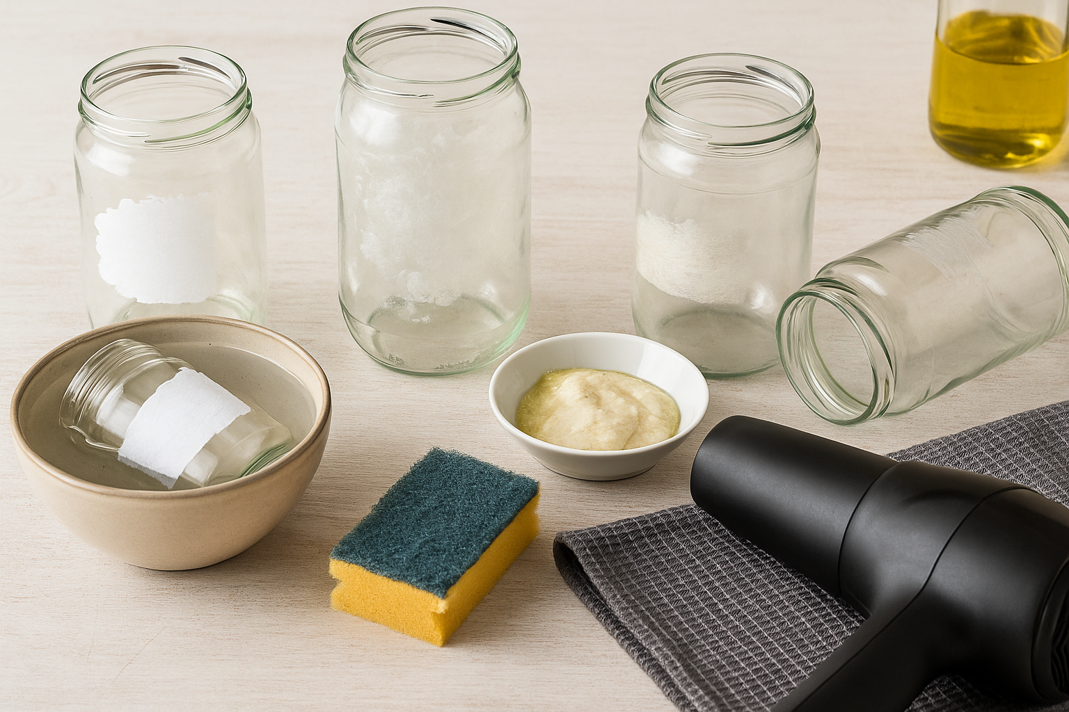 Kako skinuti naljepnice s teglica: Donosimo ti 4 provjerena trika, bez ribanja i kemikalija