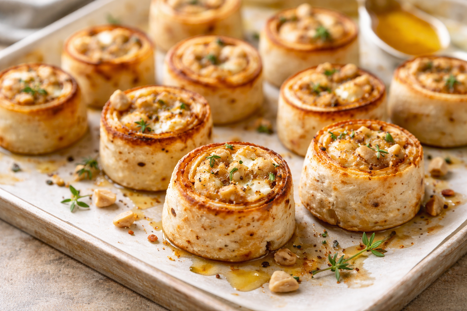 Tortilje kakve još niste radili: Isprobajte hrskave rolice s fetom i medom iz pećnice!