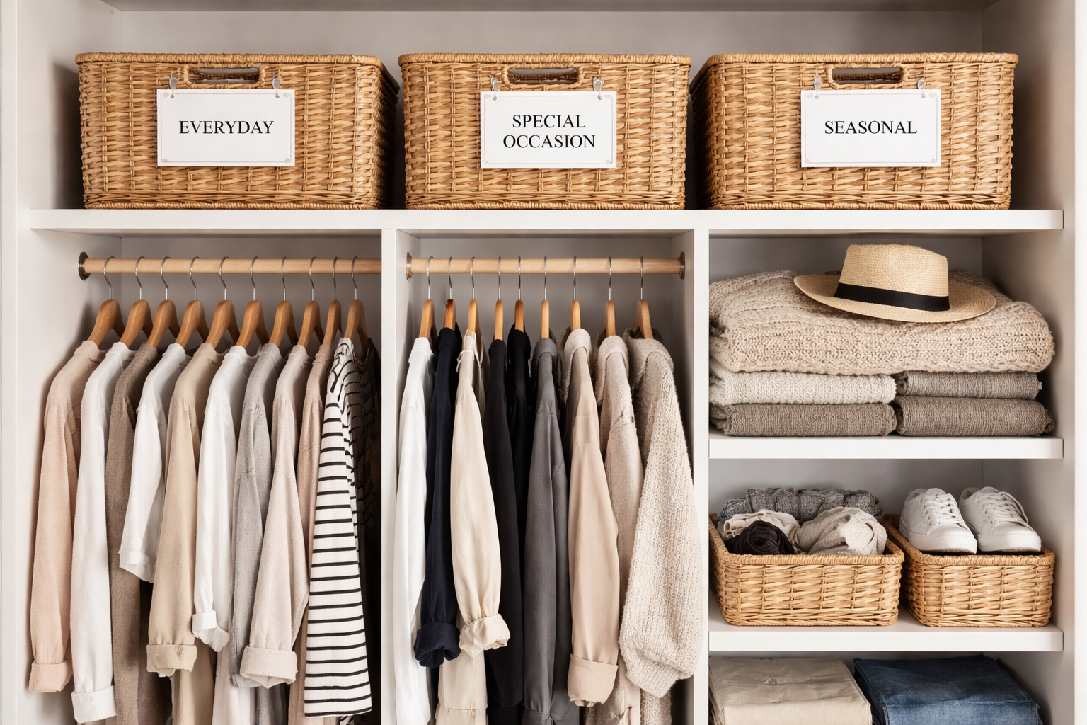 "Tri zone": Sustav organizacije ormara uz koji ćete se ujutro odjenuti za manje od 60 sekundi