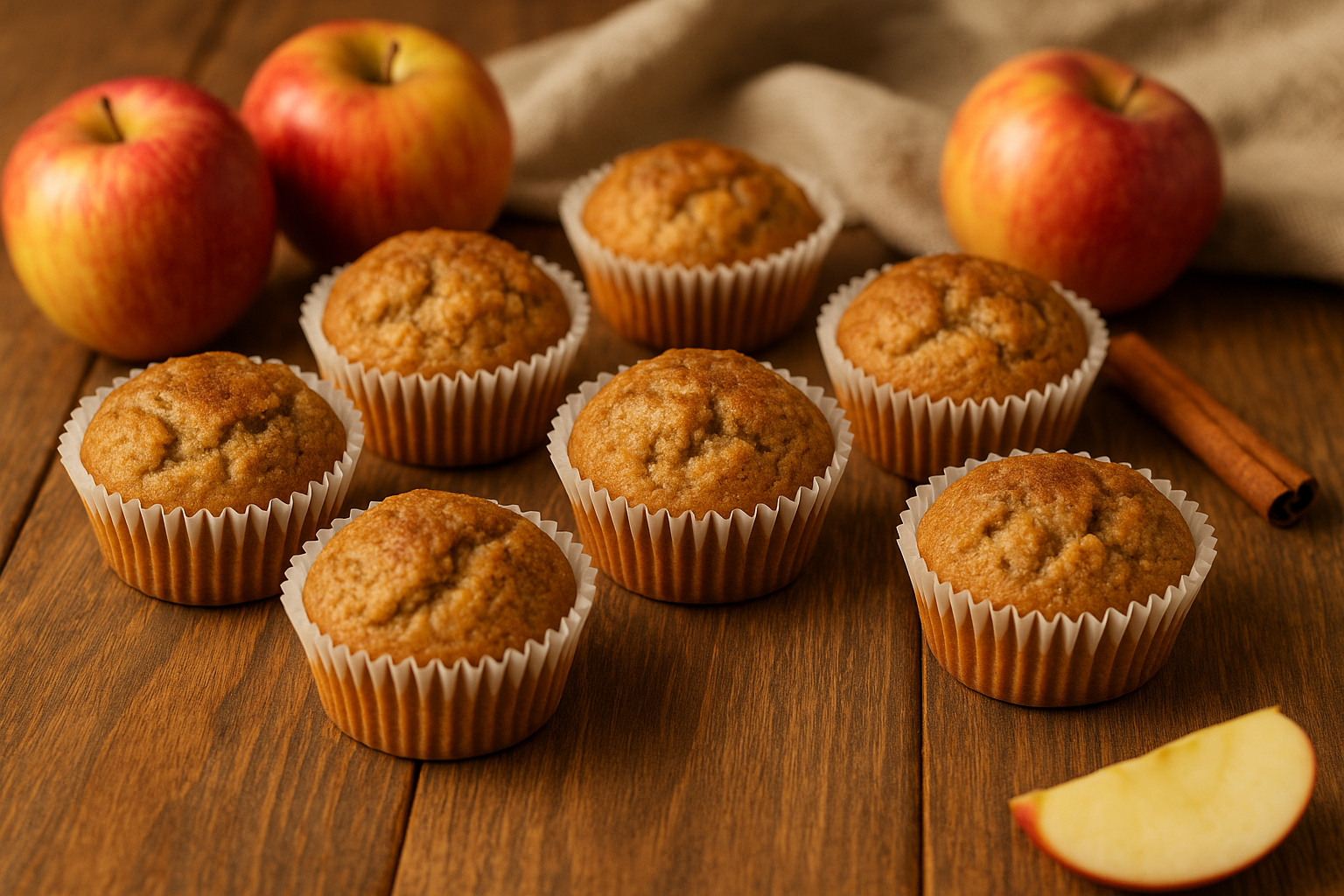 Nitko im ne može odoljeti: Muffini od jabuka koji mirišu na jesen...