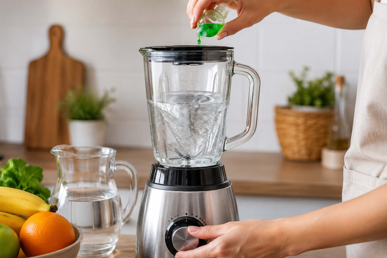 Obožavate smoothieje, ali mrzite prati aparat? Ovaj trik očistit će oštrice blendera za 10 sekundi!