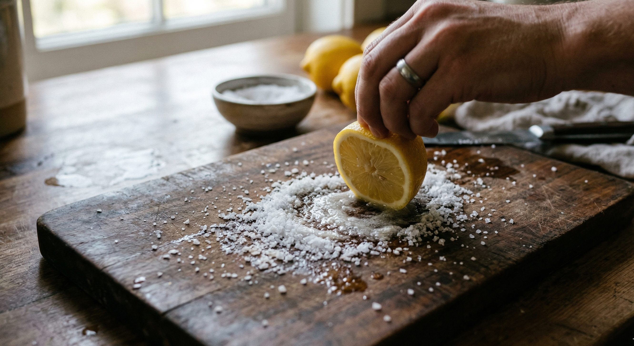 Kad ste zadnji put zapravo očistili svoj drveni pribor? Deterdžent nije dovoljan, a trik koji rješava skrivenu prljavštinu košta svega par centi!