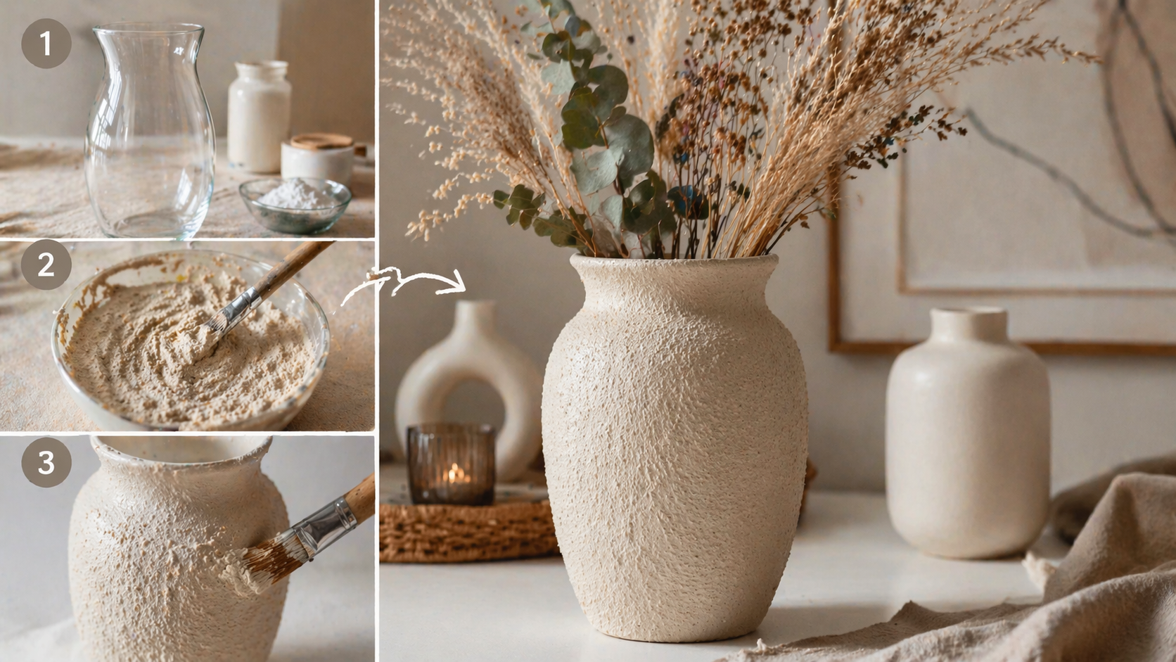 Izgledat će kao dizajnerski komad: Transformirajte staru vazu uz pomoć sode bikarbone!