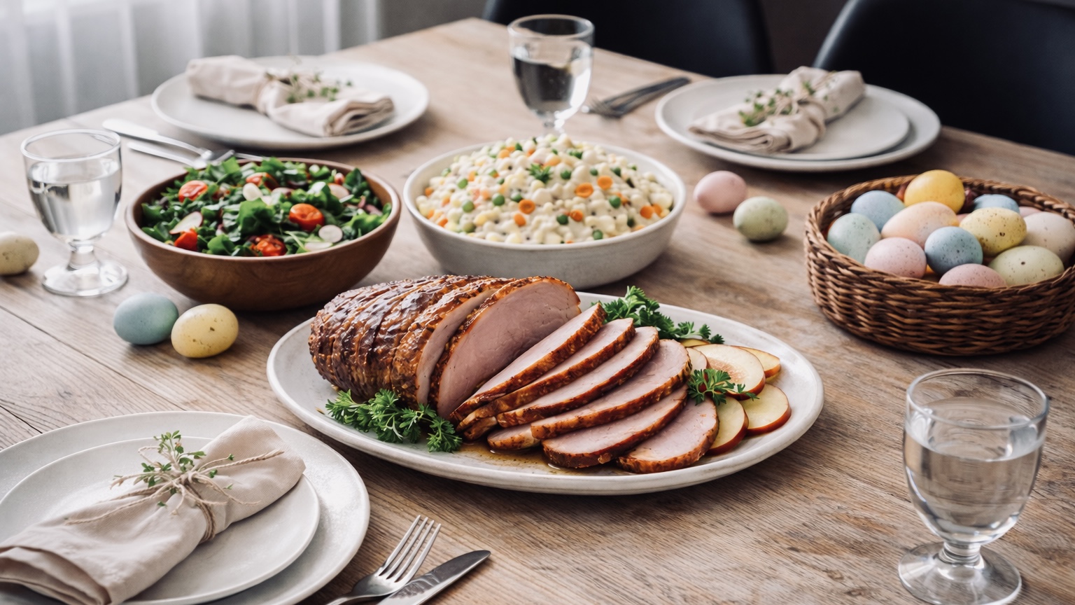 Što poslužiti uz šunku da ne bude suha i teška?