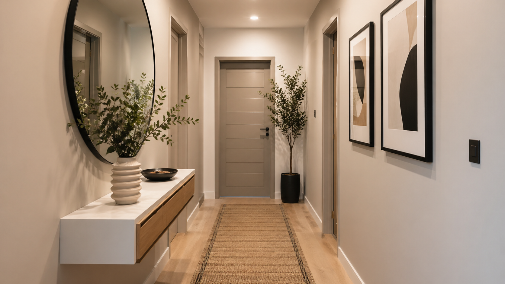 Proširite prostor bez majstora: 5 dizajnerskih trikova uz koje će vaš mali hodnik prodisati