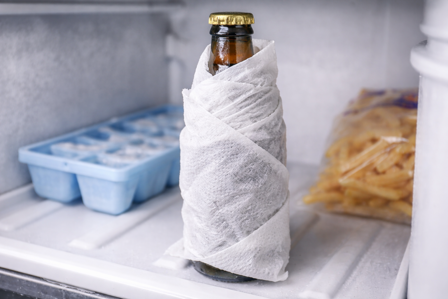 Ako ste zaboravili staviti piće u hladnjak a gosti su na putu, evo kako brzo rashladiti piće...