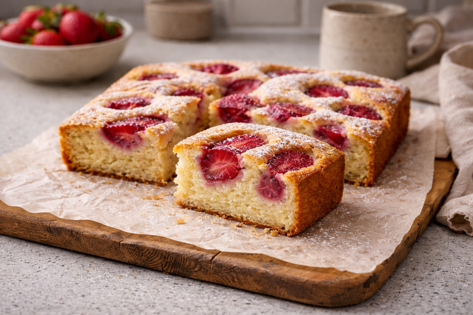 Zaboravite na komplicirane deserte, ovaj kolač s jagodama gotov je za 15 minuta!