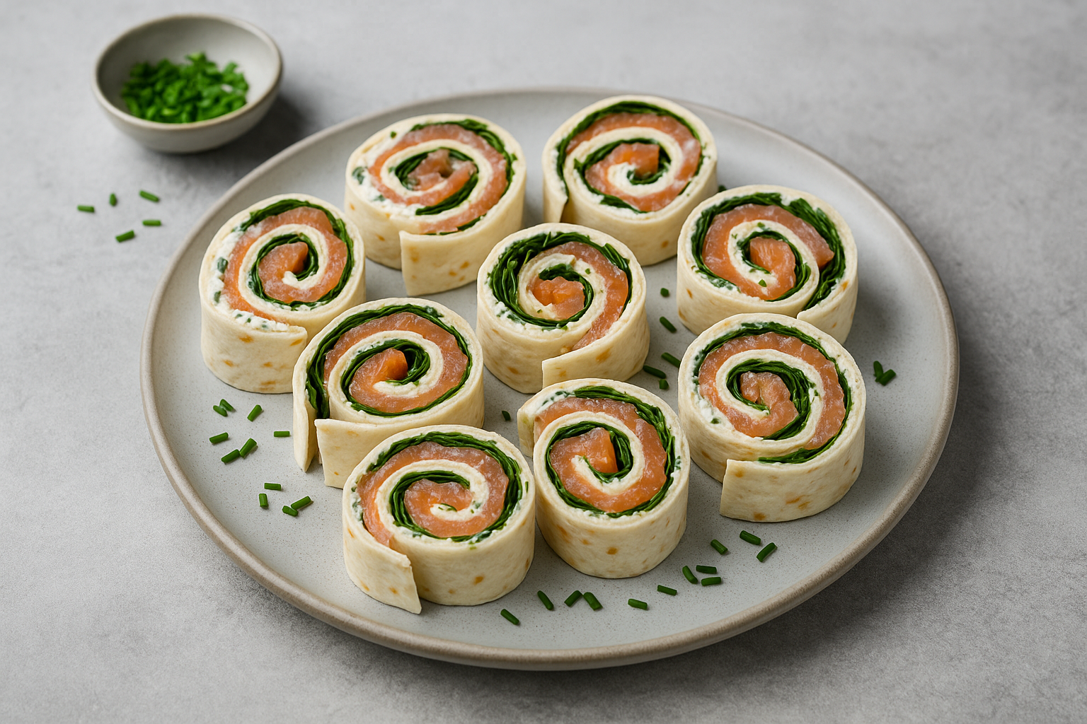 Tortilja rolice s lososom i krem sirom: Najbolji party finger food zalogaj!