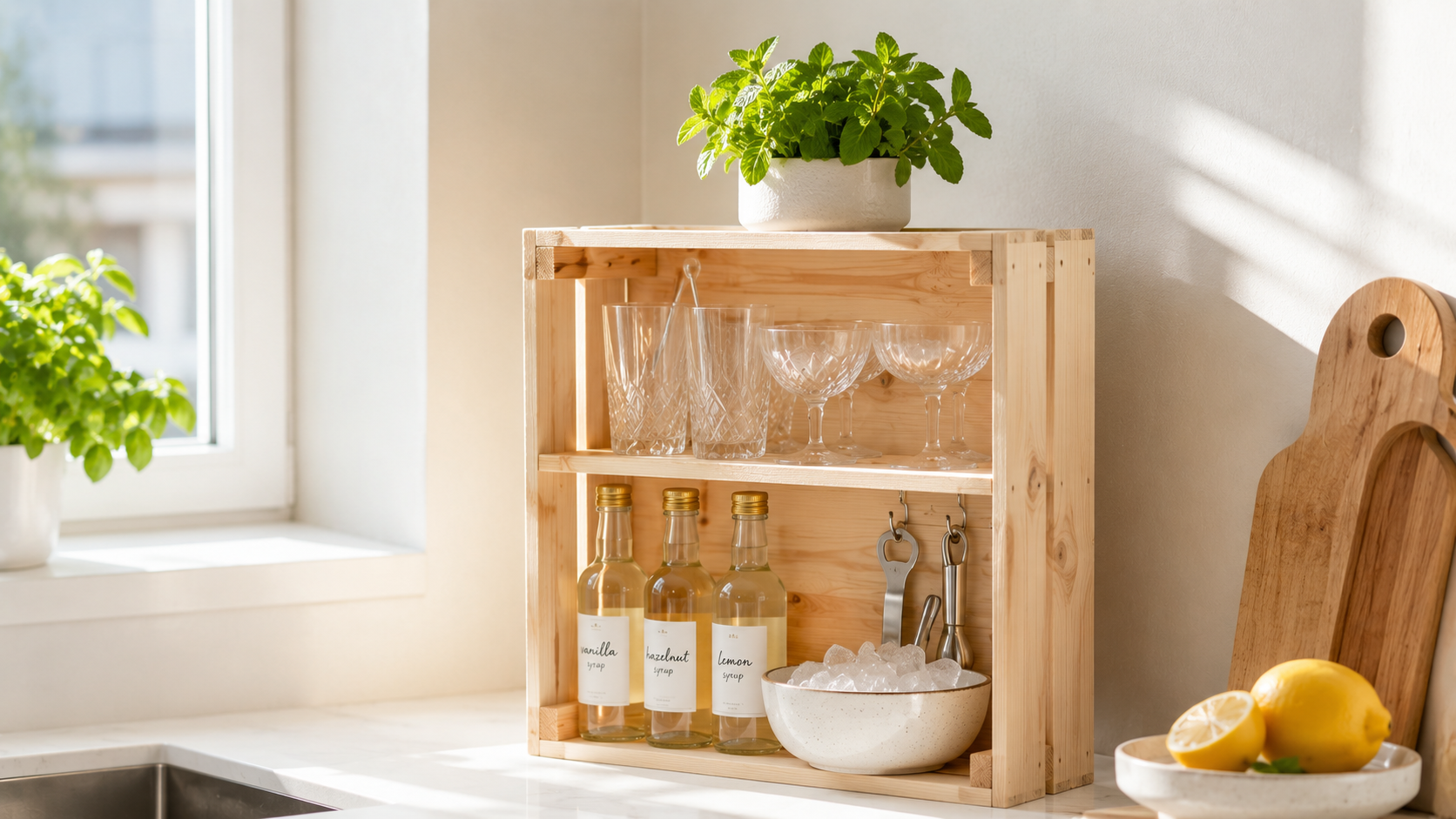 Prekrasan mini bar uz minimalno ulaganja? Može!