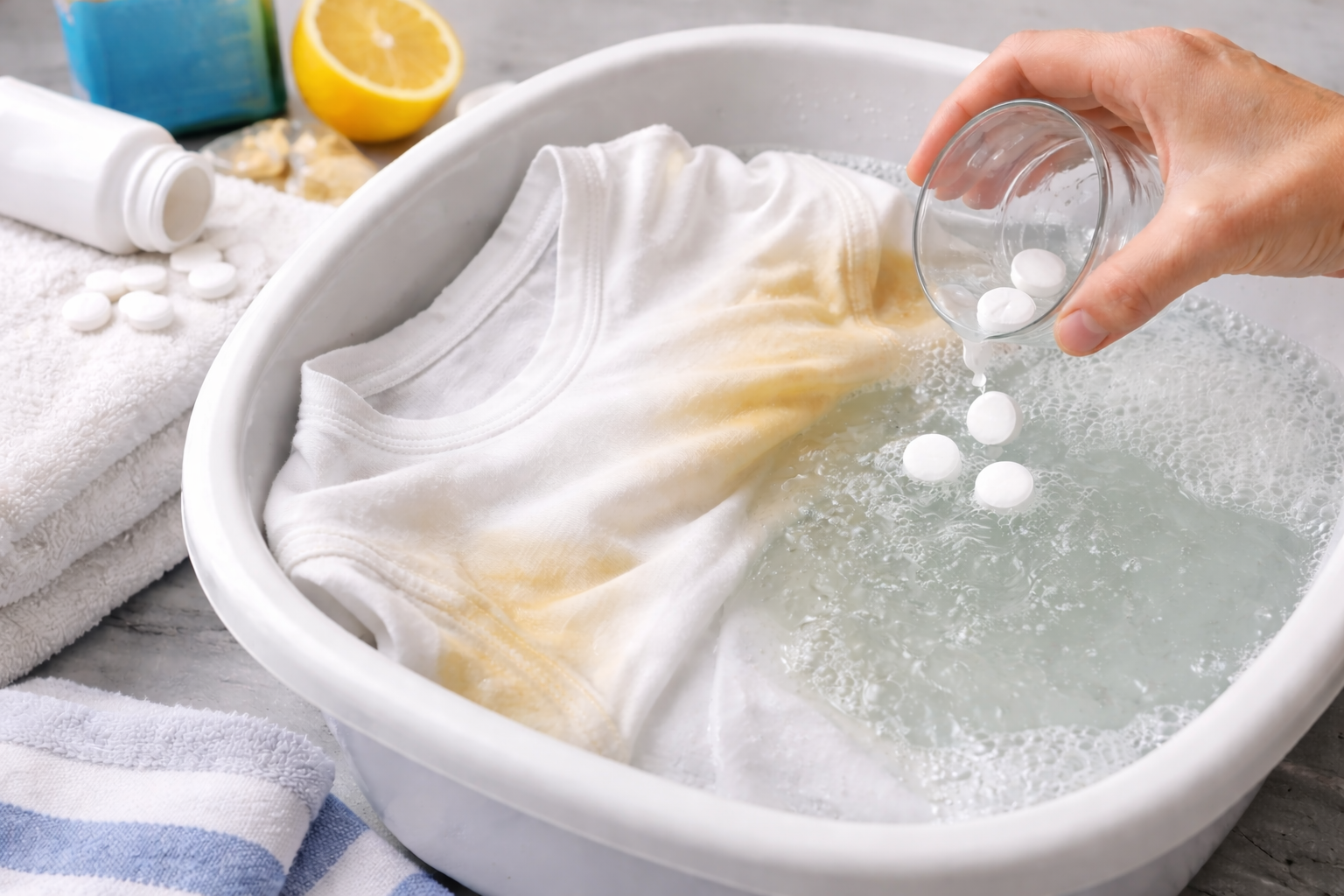 Mrlje od znoja na bijelim majicama ne odlaze u pranju? Možda imamo rješenje...