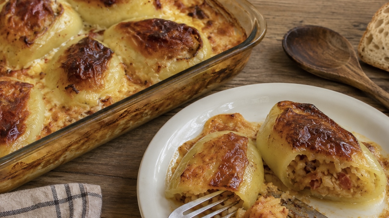 Recept iz bakine bilježnice: Zapečene punjene paprike od nekoliko sastojaka mirišu na djetinjstvo
