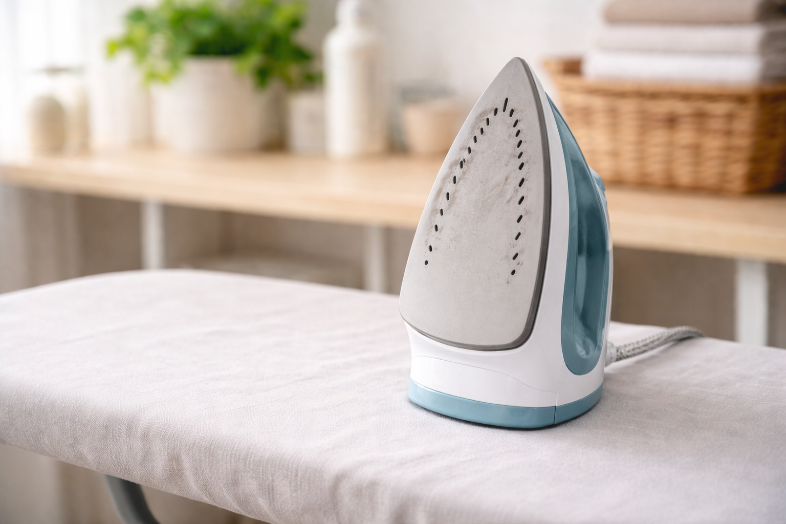 Kako očistiti dno glačala bez struganja? Treba vam samo jedna tableta paracetamola i stara krpa