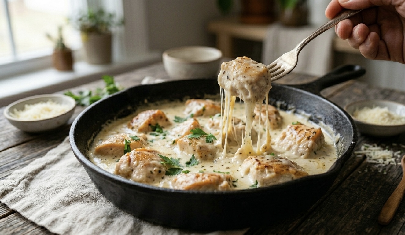 Donosimo recept za najsočniju piletinu u bijelom umaku koju ćete pripremati barem jednom tjedno!