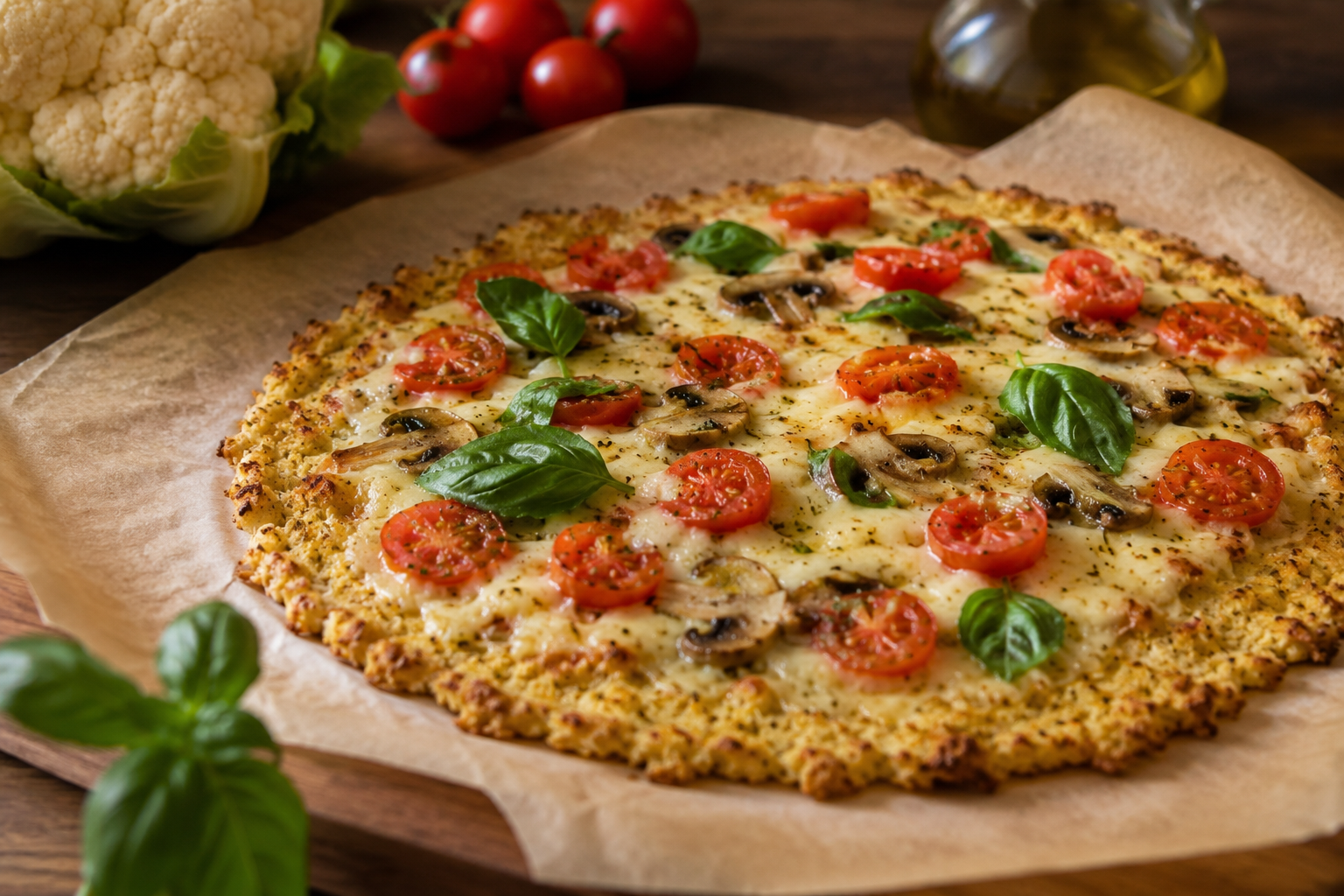 Doznajte kako od obične cvjetače napraviti najhrskavije tijesto za pizzu bez ijedne žlice brašna