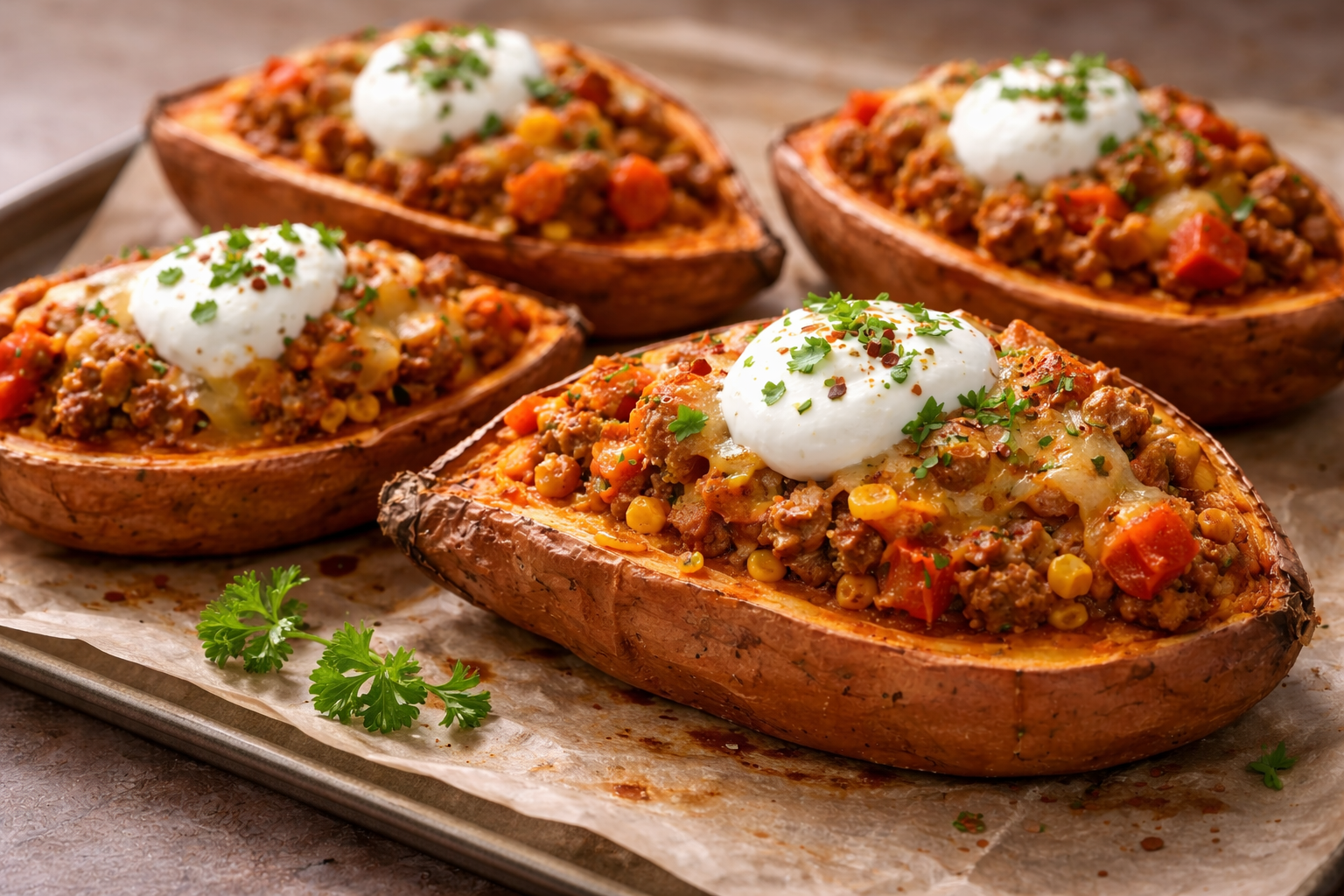 Hrskava korica, sočna unutrašnjost i okusi koji osvajaju na prvi zalogaj:  Napravite punjeni batat koji je zdraviji, brži i neusporedivo ukusniji!