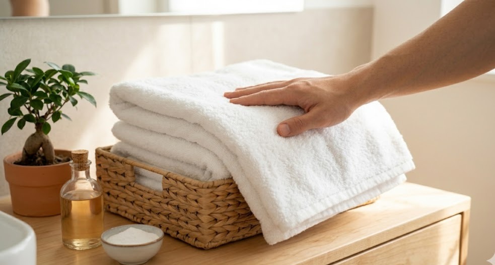 Vaši ručnici više ne upijaju vodu i postali su grubi? Krivac je jedna stvar koju stalno dodajete u pranje!