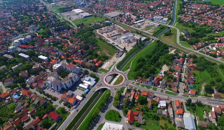 Pogledajte Slavonski Brod iz zraka i uživajte