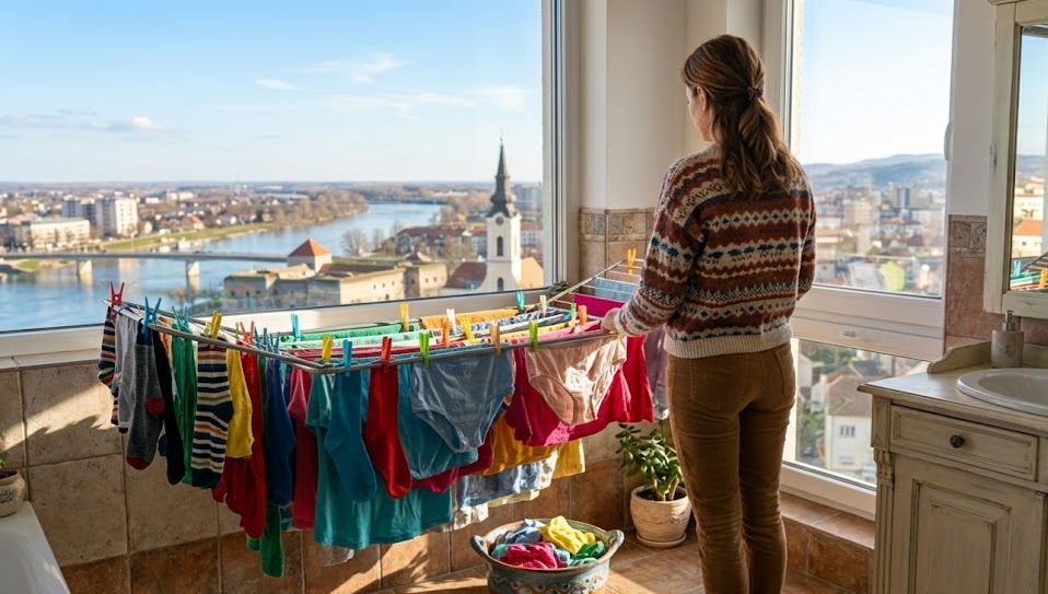 Uzalud trošite omekšivač: Ova greška pri sušenju rublja uzrokuje neugodan miris, a svi je radimo!