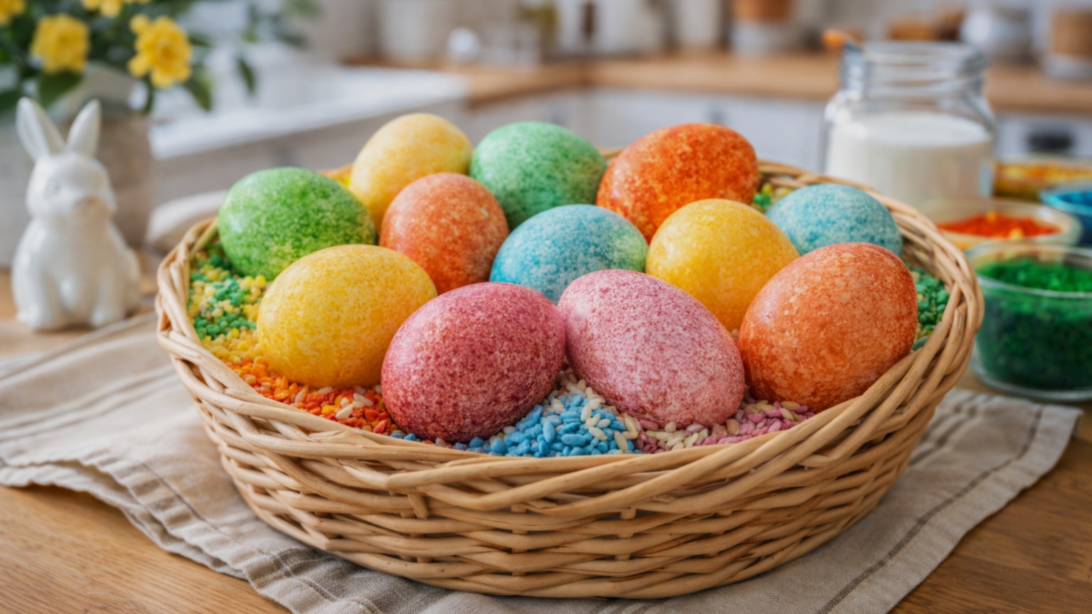 Otkrijte tajnu "pjegavih" uskrsnih jaja uz pomoć riže i obične vrećice (VODIČ)
