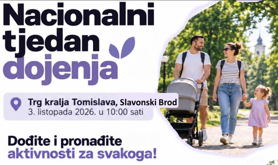 Prvi mjeseci s bebom donose stotine pitanja: U Slavonskom Brodu roditelji odgovore mogu dobiti iz prve ruke