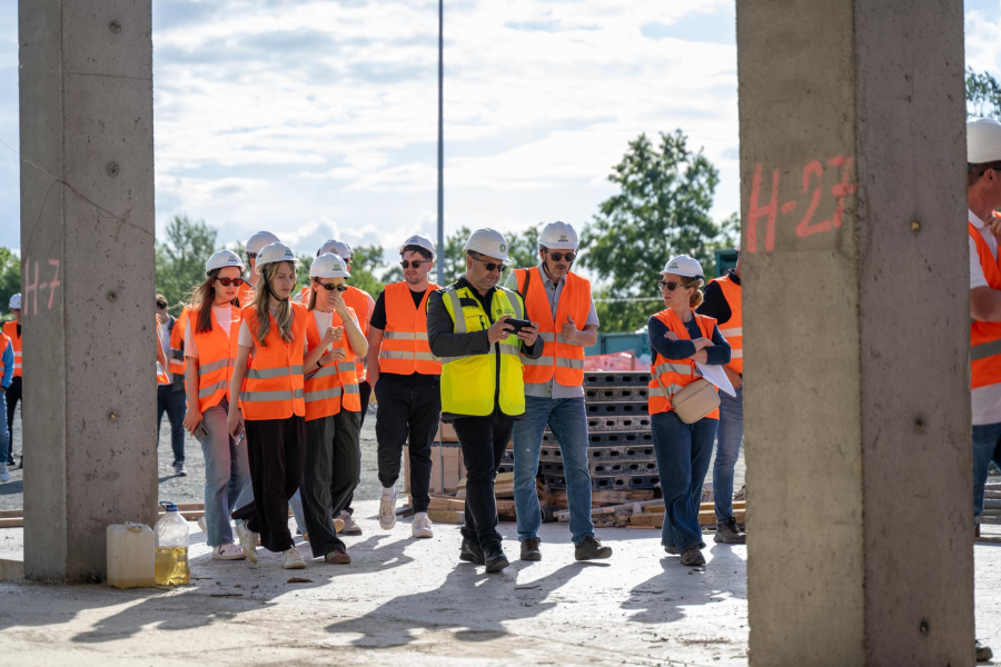 Veliki projekt na našem području postao učionica na otvorenom: Pogledajte što su sve obišli na gradilištu novog ekološkog čvorišta